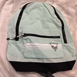 Victoria’s Secret Pink Mint and Black Lightweight Backpack, New